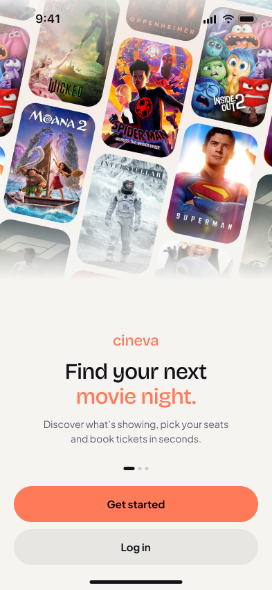 Cineva splash screen, light mode